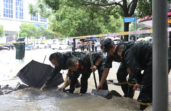 洪水突發，杰克龍閥門送貨道路受阻